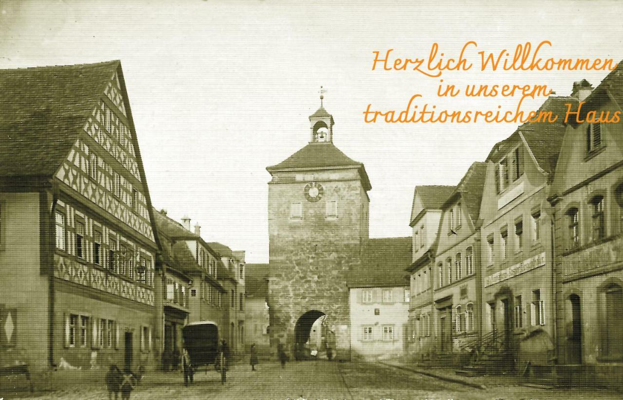 Hotel-Gasthof Krone-Lax Scheinfeld Exteriér fotografie